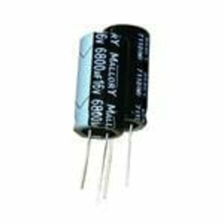 MALLORY Aluminum Electrolytic Capacitors - Radial Leaded 100Uf 50V SK101M050ST
